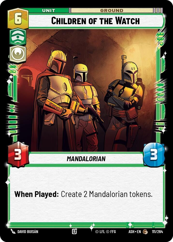 Image for Children of the Watch (111/264) (Ashes of the Empire) (ASH) - Star Wars: Unlimited