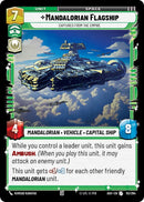 Image for Mandalorian Flagship - Captured from the Empire (113/264) (Ashes of the Empire) (ASH) - Star Wars: Unlimited