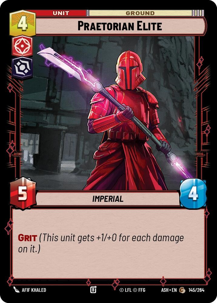 Image for Praetorian Elite (145/264) (Ashes of the Empire) (ASH) - Star Wars: Unlimited