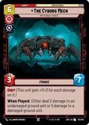 Image for The Cyborg Mech - Mysterious Threat (147/264) (Ashes of the Empire) (ASH) - Star Wars: Unlimited