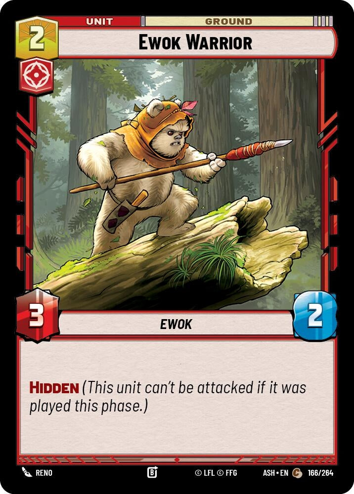 Image for Ewok Warrior (166/264) (Ashes of the Empire) (ASH) - Star Wars: Unlimited