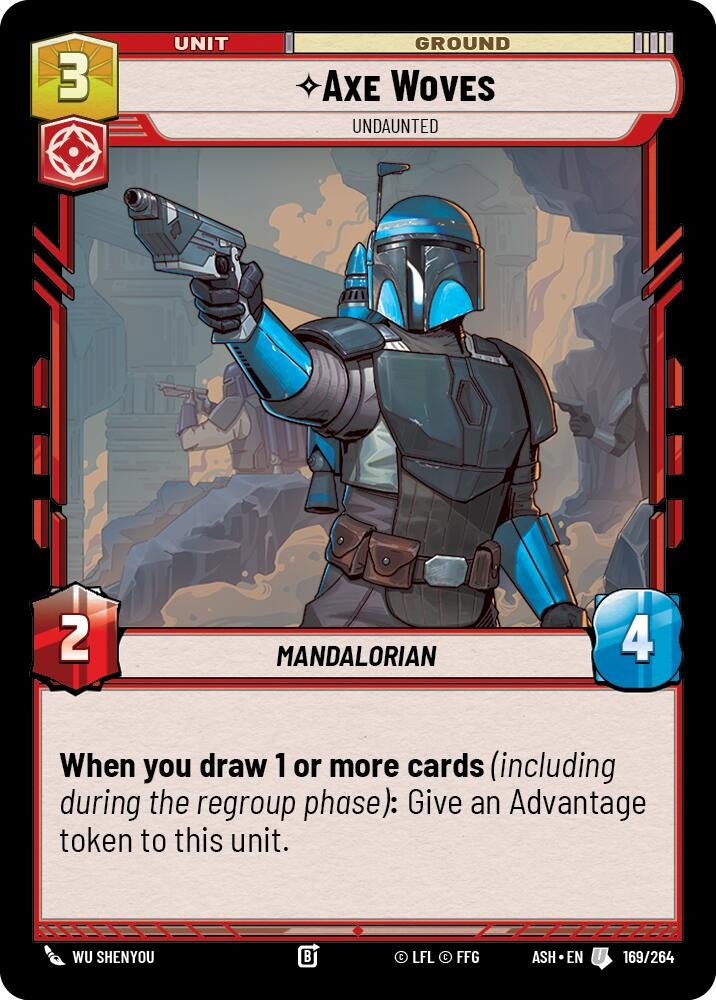 Image for Axe Woves - Undaunted (169/264) (Ashes of the Empire) (ASH) - Star Wars: Unlimited