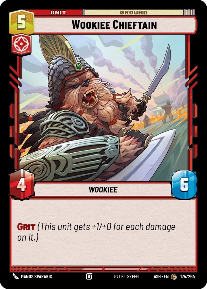 Image for Wookiee Chieftain (175/264) (Ashes of the Empire) (ASH) - Star Wars: Unlimited