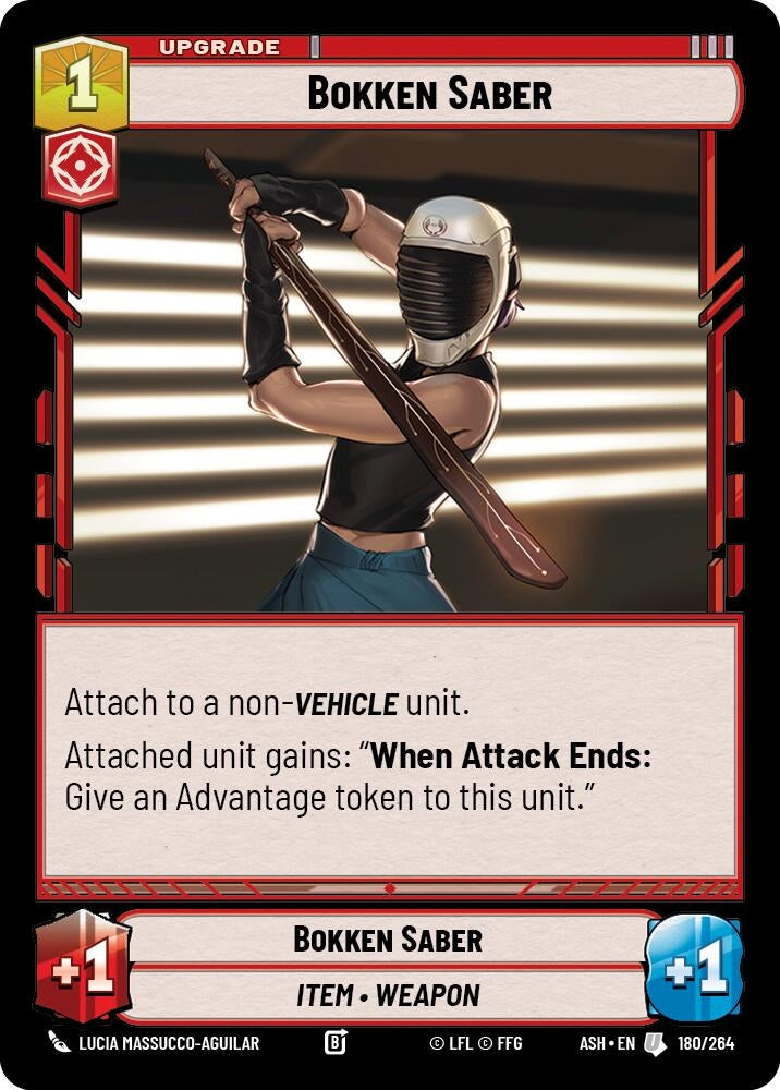 Image for Bokken Saber (180/264) (Ashes of the Empire) (ASH) - Star Wars: Unlimited