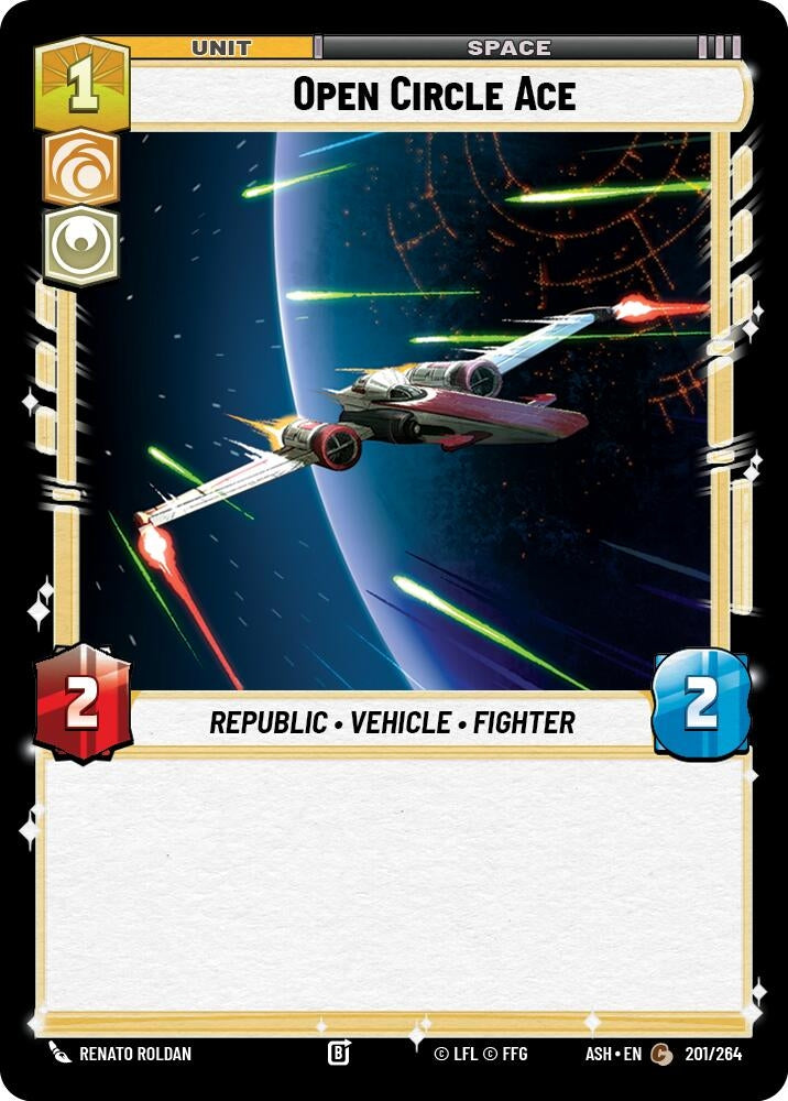Image for Open Circle Ace (201/264) (Ashes of the Empire) (ASH) - Star Wars: Unlimited