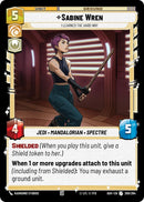 Image for Sabine Wren - I Learned the Hard Way (208/264) (Ashes of the Empire) (ASH) - Star Wars: Unlimited