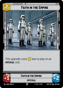 Image for Faith in the Empire (262/264) (Ashes of the Empire) (ASH) - Star Wars: Unlimited