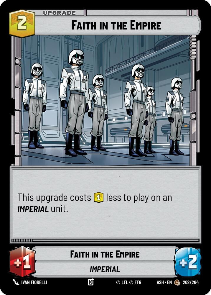 Image for Faith in the Empire (262/264) (Ashes of the Empire) (ASH) - Star Wars: Unlimited