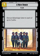 Image for A New Order (264/264) (Ashes of the Empire) (ASH) - Star Wars: Unlimited