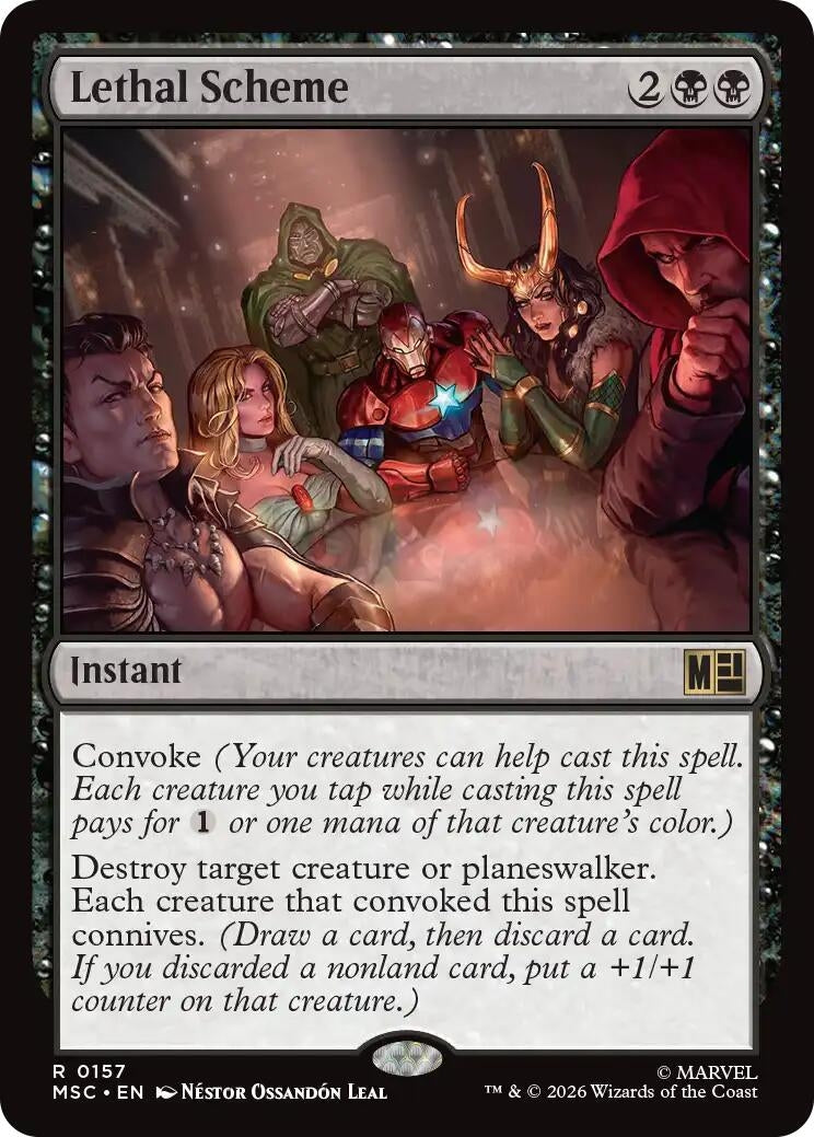 Image for Lethal Scheme (157) (Commander: Marvel Super Heroes) - Magic: The Gathering