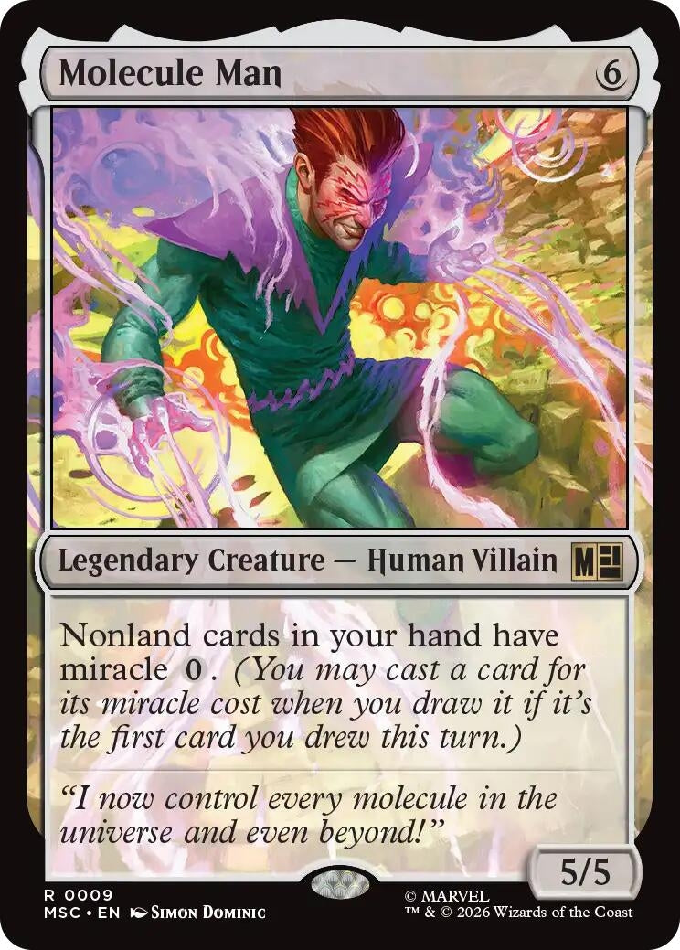 Image for Molecule Man (9) (Commander: Marvel Super Heroes) - Magic: The Gathering