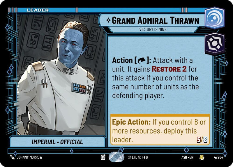 Image for Grand Admiral Thrawn - Victory is Mine (4/264) (Ashes of the Empire) (ASH) - Star Wars: Unlimited