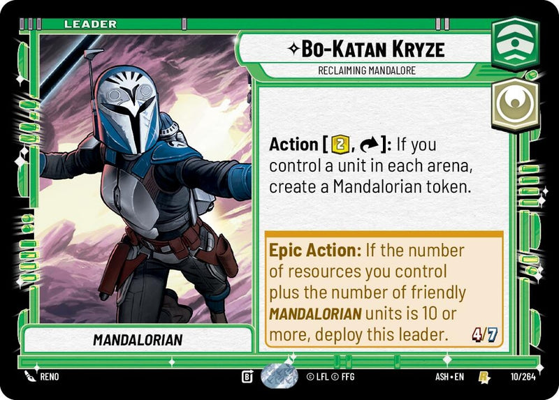 Image for Bo-Katan Kryze - Reclaiming Mandalore (10/264) (Ashes of the Empire) (ASH) - Star Wars: Unlimited