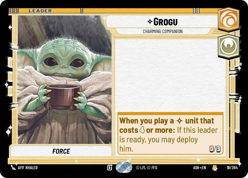 Image for Grogu - Charming Companion (18/264) (Ashes of the Empire) (ASH) - Star Wars: Unlimited