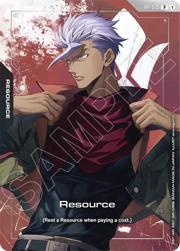 Image for Resource (RP-035) (Premium Accessory Set - Mobile Suit Gundam: Iron-Blooded Orphans) (RP-035) (Promotional Resource Tokens) - Gundam Card Game