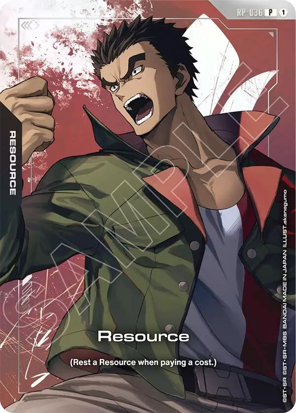 Image for Resource (RP-036) (Premium Accessory Set - Mobile Suit Gundam: Iron-Blooded Orphans) (RP-036) (Promotional Resource Tokens) - Gundam Card Game