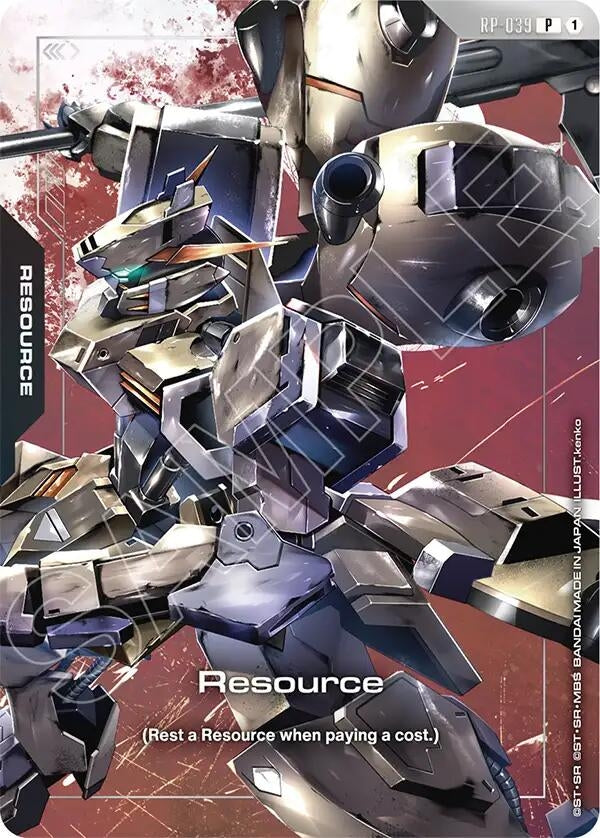Image for Resource (RP-039) (Premium Accessory Set - Mobile Suit Gundam: Iron-Blooded Orphans) (RP-039) (Promotional Resource Tokens) - Gundam Card Game