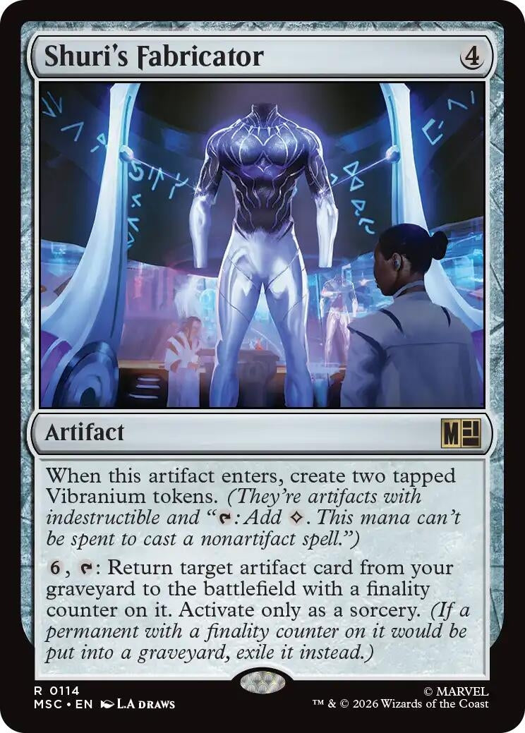 Image for Shuri's Fabricator (114) (Commander: Marvel Super Heroes) - Magic: The Gathering