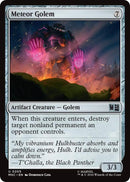 Image for Meteor Golem (Surge Foil) (205) (Commander: Marvel Super Heroes) - Magic: The Gathering