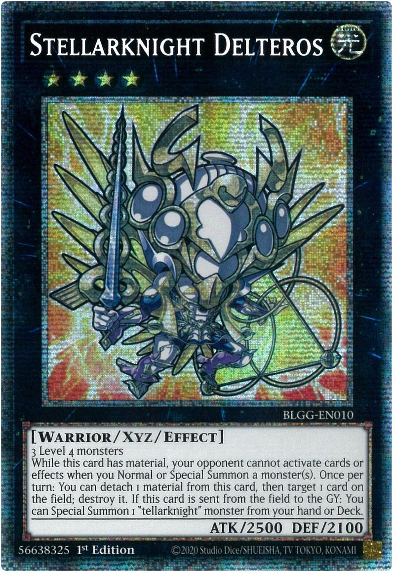 Image for Stellarknight Delteros (Starlight Rare) (BLGG-EN010) (Battles of Legend: Glorious Gallery) (BLGG) - YuGiOh