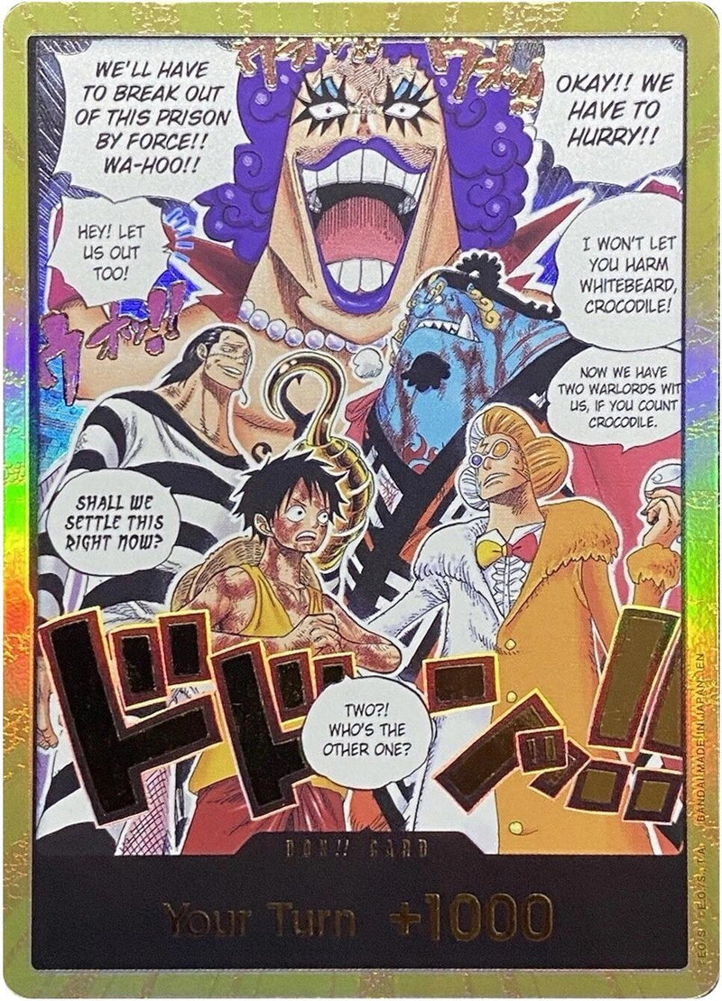 Image for DON!! Card (Alternate Art) (Gold) (The Time of Battle) - One Piece Card Game