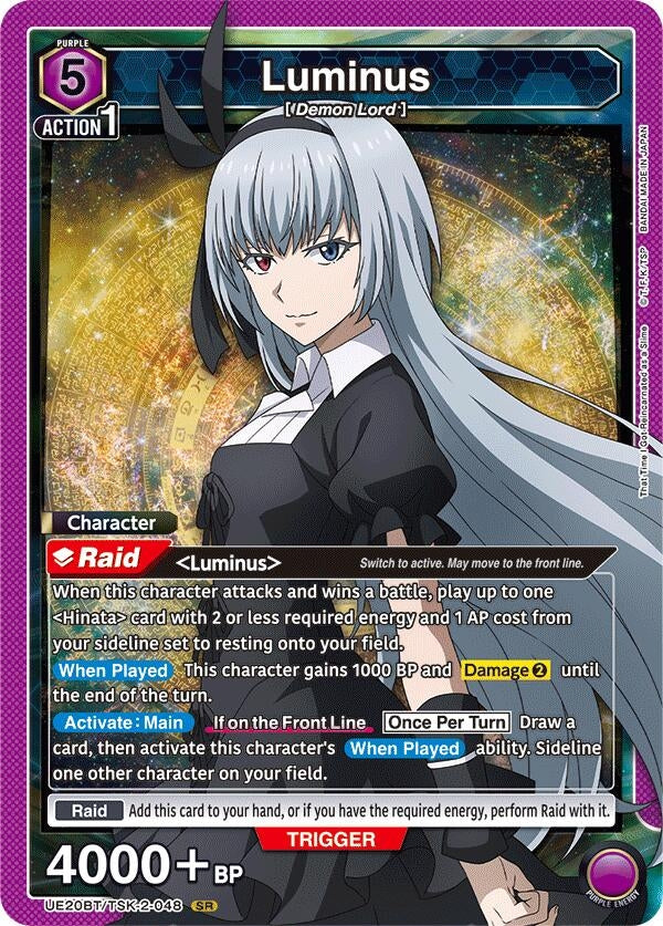 Image for Luminus (048) (UE20BT/TSK-2-048) (UE20BT: That Time I Got Reincarnated as a Slime) (UE20BT) - Union Arena