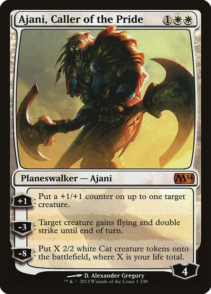 Ajani Caller of the Pride (1) [M14]