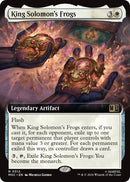 Image for King Solomon's Frogs (Extended Art) (312) (Commander: Marvel Super Heroes) - Magic: The Gathering