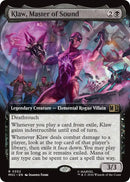Image for Klaw, Master of Sound (Extended Art) (352) (Commander: Marvel Super Heroes) - Magic: The Gathering