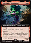 Image for She-Hulk, Wallbreaker (Extended Art) (372) (Commander: Marvel Super Heroes) - Magic: The Gathering
