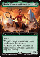 Image for Nakia, Wakandan Operative (Extended Art) (384) (Commander: Marvel Super Heroes) - Magic: The Gathering
