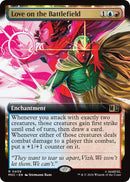 Image for Love on the Battlefield (Extended Art) (408) (Commander: Marvel Super Heroes) - Magic: The Gathering