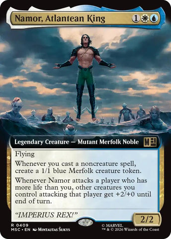 Namor, Atlantean King (Extended Art) (409) (Marvel Super Heroes)
