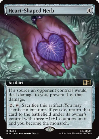 Heart-Shaped Herb (Extended Art) (435) (Marvel Super Heroes)