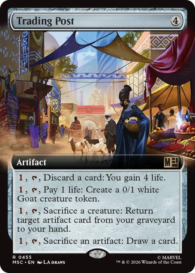 Image for Trading Post (Extended Art) (455) (Commander: Marvel Super Heroes) - Magic: The Gathering