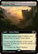 Image for Canopy Vista (Extended Art) (462) (Commander: Marvel Super Heroes) - Magic: The Gathering