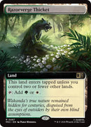 Image for Razorverge Thicket (Extended Art) (487) (Commander: Marvel Super Heroes) - Magic: The Gathering