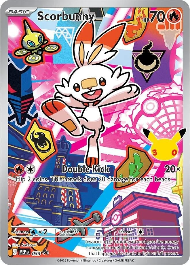 Image for Scorbunny - 053 (053) (ME: Mega Evolution Promo) (MEP) - Pokemon