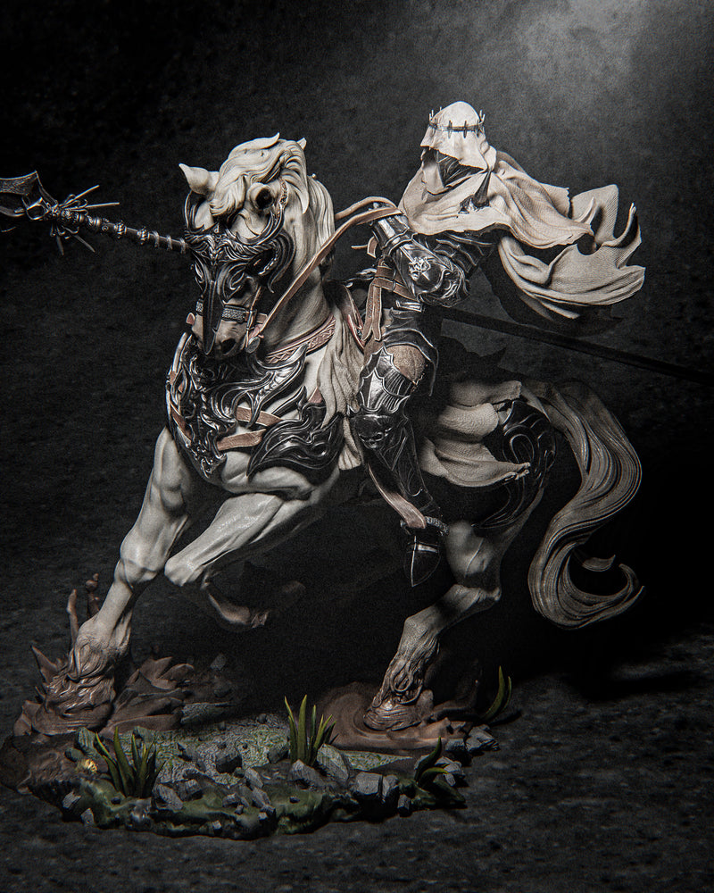 Dareios Resin Statue - view 3