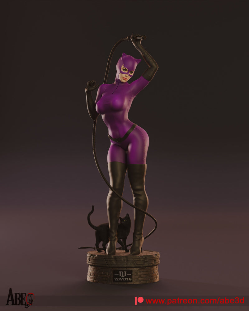 Catwoman Resin Statue - view 2