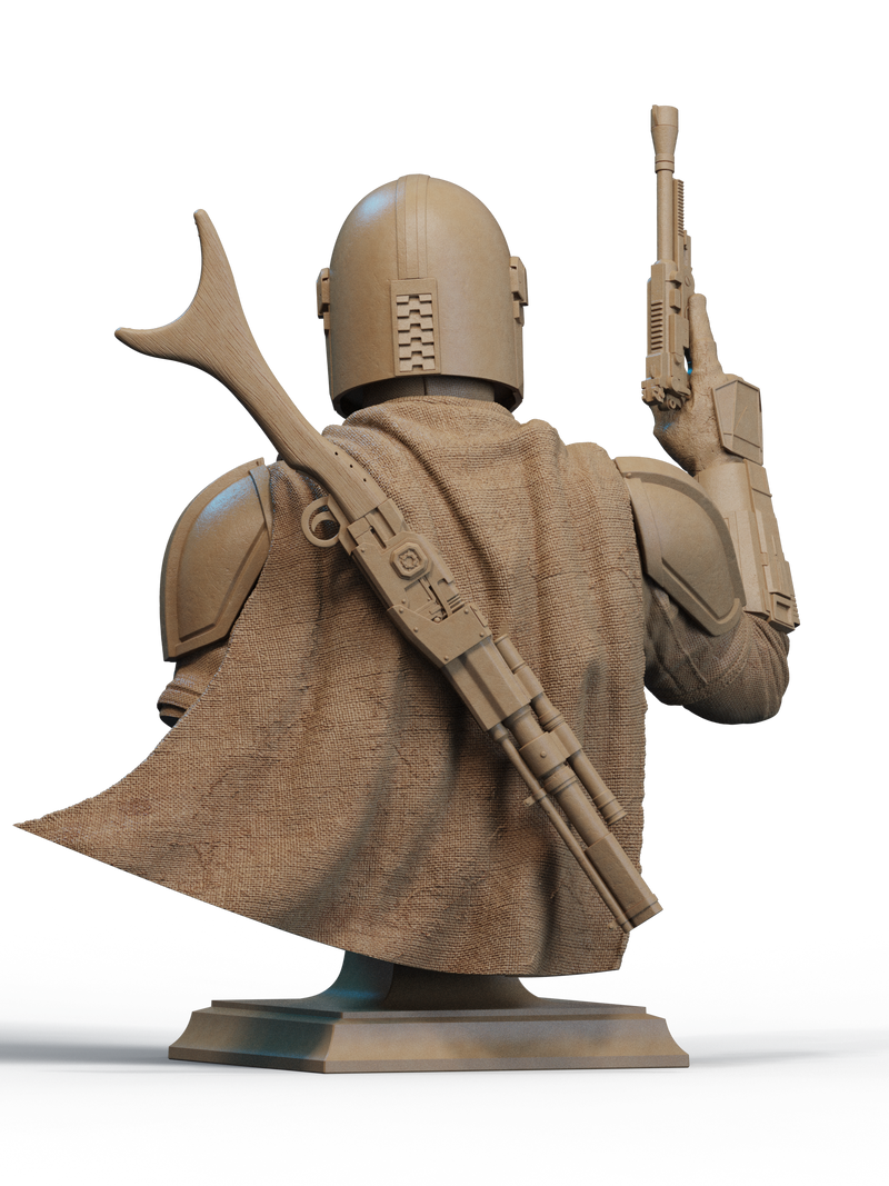 The Mandalorian Resin Bust - view 3