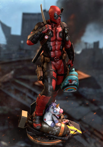 Deadpool Resin Statue - view 1