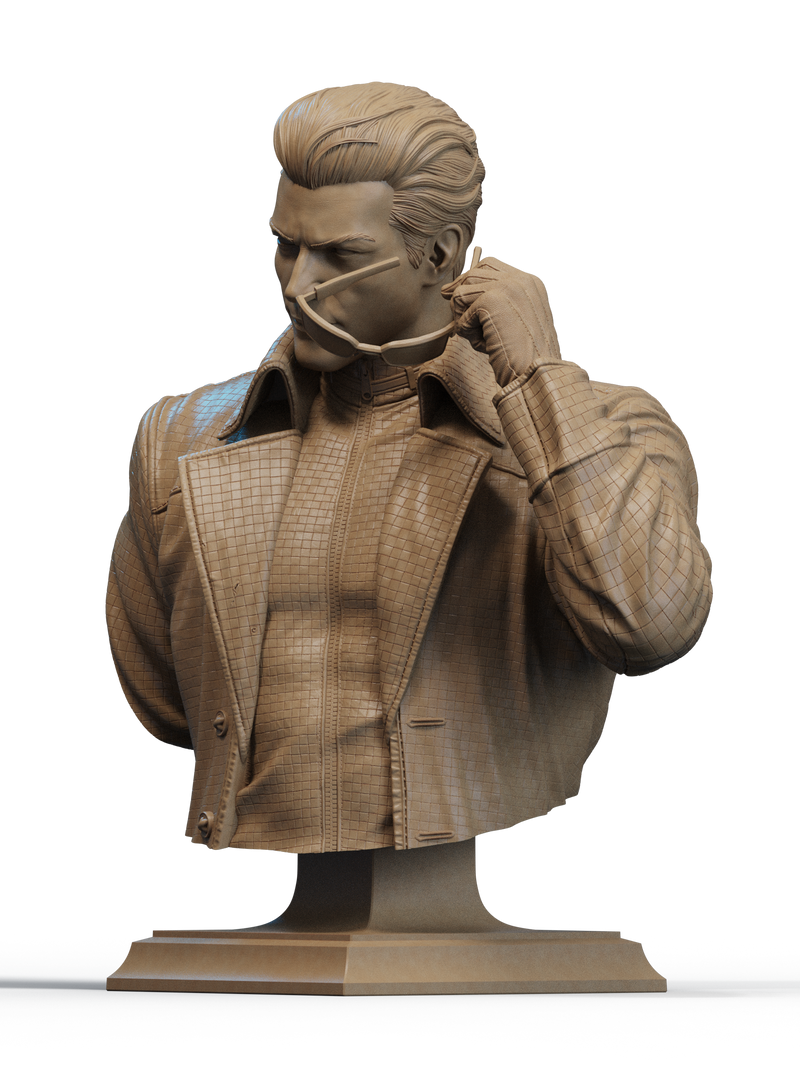 Albert Wesker Resin Bust - view 2