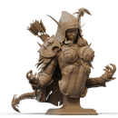 Sylvanas Resin Bust - view 5
