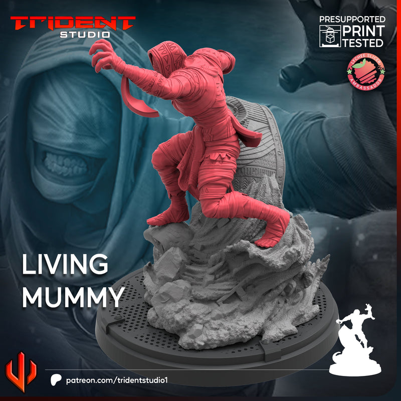 LIVING MUMMY - Marvel MCP-Compatible 40mm Resin Miniature