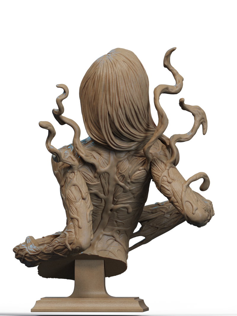 Mary Jane Resin Bust - Design 1 - view 3