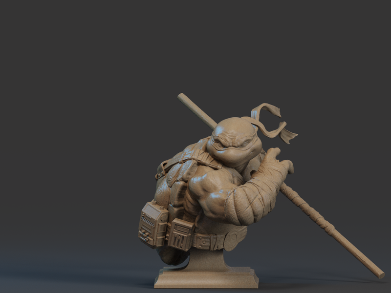 Donatello Resin Bust - view 4