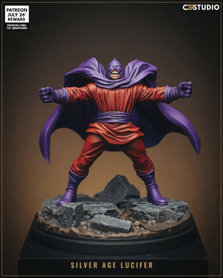 Silver Age Lucifer - Marvel MCP-Compatible Resin Miniature