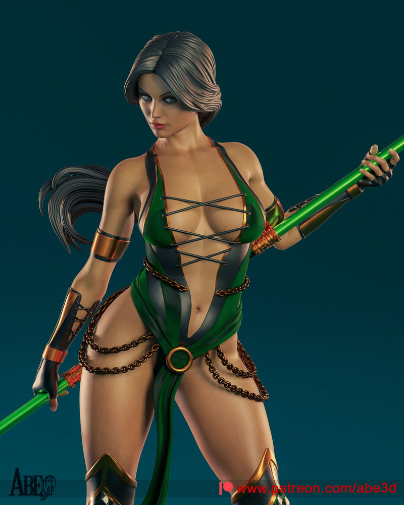 Jade Resin Statue - view 4