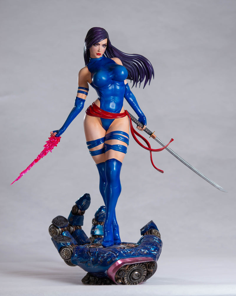 Psylocke Resin Statue - view 4